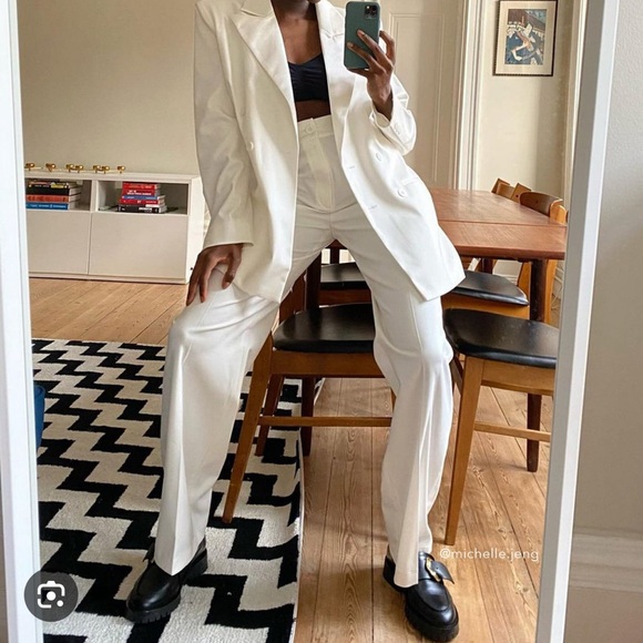 Flattered Stella big buckle gold and black chunky loafer 9 - Picture 1 of 6